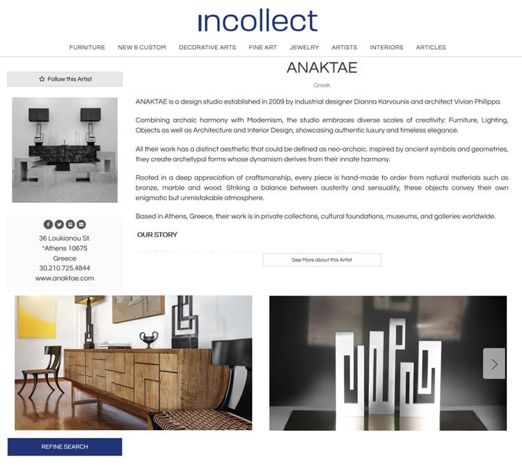 Anaktae Joins Incollect