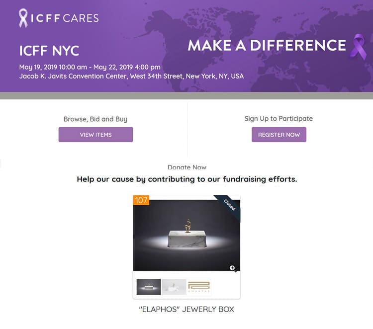 ANAKTAE PARTICIPATING IN SILENT AUCTION